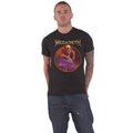 Front - Megadeth Unisex Adult Peace Sells Track List Back Print T-Shirt