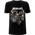 Front - Metallica Unisex Adult Skull Moth T-Shirt