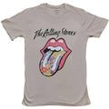 Front - The Rolling Stones Unisex Adult Flowers Cotton T-Shirt