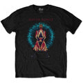 Front - David Bowie Unisex Adult LiveAndWell.com Back Print T-Shirt