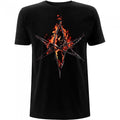 Front - Bring Me The Horizon Unisex Adult Flaming Hex T-Shirt