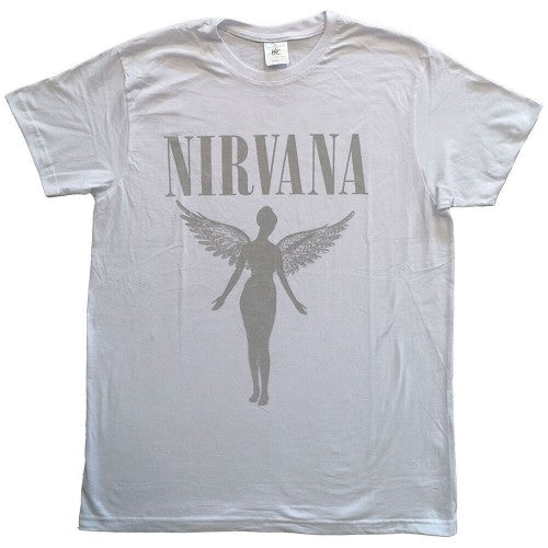 Nirvana Unisex Adult In Utero Tour Back Print T Shirt Discounts on great Brands