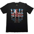 Front - The Beatles Unisex Adult Rooftop Flag Cotton T-Shirt