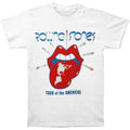 Front - The Rolling Stones Unisex Adult Tour Of The Americas T-Shirt