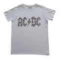 Front - AC/DC Womens/Ladies Leopard Print Logo T-Shirt