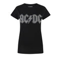 Front - AC/DC Womens/Ladies Diamante Logo T-Shirt