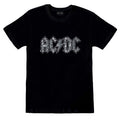 Front - AC/DC Unisex Adult Diamante Logo T-Shirt