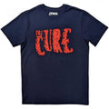 Front - The Cure Unisex Adult Logo T-Shirt