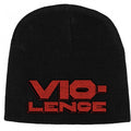 Front - Vio-lence Unisex Adult Logo Beanie