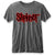 Front - Slipknot Unisex Adult Burnout Logo T-Shirt