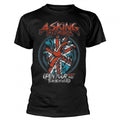 Front - Asking Alexandria Unisex Adult Heart Attack T-Shirt