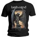 Front - Lamb Of God Unisex Adult Winged Death Cotton T-Shirt