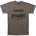 Front - The Beatles Unisex Adult Abbey Road Sign T-Shirt