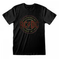 Front - AC/DC Unisex Adult Est. 1973 T-Shirt