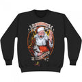 Front - Mastodon Unisex Adult Hail Santa Holiday Sweatshirt