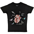 Front - The Rolling Stones Unisex Adult Hackney Diamonds Explosion T-Shirt