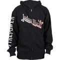 Front - Judas Priest Unisex Adult Firepower Full Zip Hoodie