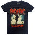 Front - AC/DC Unisex Adult Blow Up Your Video T-Shirt