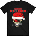 Front - Five Finger Death Punch Unisex Adult Santa Knucklehead T-Shirt