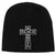 Front - Black Sabbath Unisex Adult Cross Logo Beanie