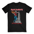 Front - Iron Maiden Unisex Adult The Beast In New York Back Print T-Shirt