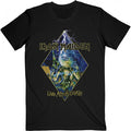 Front - Iron Maiden Unisex Adult Live After Death Diamond T-Shirt