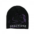 Front - John Lennon Unisex Adult Peace & Love Beanie