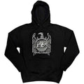 Front - Slayer Unisex Adult High Contrast Eagle Hoodie