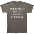 Front - The Beatles Unisex Adult Sgt Peppers Lonely Hearts Club Band Drum T-Shirt