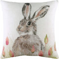 Front - Evans Lichfield Hedgerow Hare Cushion Cover