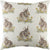 Front - Evans Lichfield Woodland Hare Repeat Print Cushion Cover