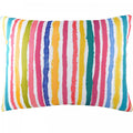 Front - Evans Lichfield Aquarelle Striped Cushion Cover