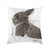 Front - Evans Lichfield Photo Hare Cushion Cover