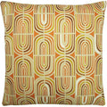 Front - Furn Retro Rainbow Cushion Cover