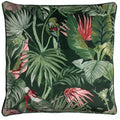 Jade - Front - Paoletti Amazon Creatures Square Cushion Cover