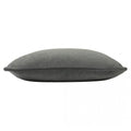 Grey - Back - Furn Kobe Velvet Cushion Cover