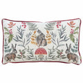 Front - Evans Lichfield Mirrored Hare Cushion Cover