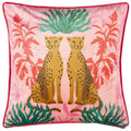 Front - Kate Merritt Leopard Cushion Cover