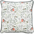 Front - Evans Lichfield Festive Robin Cushion Cover