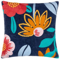 Front - Furn Janey Embroidered Cushion Cover