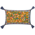 Front - Wylder Rosa Tassel Floral Cushion Cover