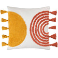 Front - Heya Home Archow Tassel Tufted Cushion Cover