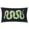 Front - Furn Embroidered Snake Cushion Cover