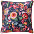 Front - Wylder Glorine Velvet Piped Cushion Cover