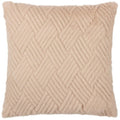 Front - Paoletti Sonnet Faux Fur Cut Cushion Cover