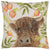 Front - Evans Lichfield Grove Highland Cow Cushion Cover