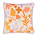 Front - Furn Amelie Velvet Doodles Cushion Cover