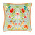 Front - Wylder Nectar Contrast Piping Velvet Blossom Cushion Cover