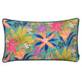 Front - Wylder Luna Piped Tropical Cushion Cover