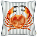 Front - Evans Lichfield Salcombe Piped Crab Cushion Cover